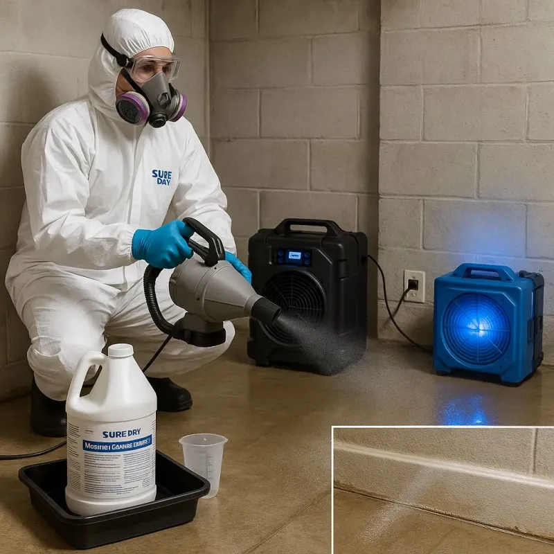 Sanitization and Odor Removal process in Hebron, ME