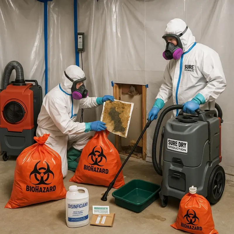 Contaminated Water Handling Protocols process in Hebron, ME